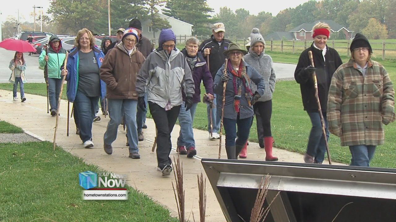 Walking Thru Autumn brings people out to Hermon Woods